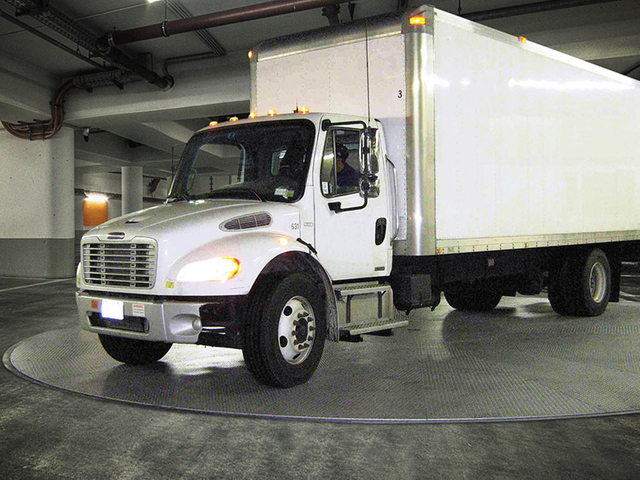 Şantiyeler i&ccedil;in Ağır Hizmet Kamyon D&ouml;ner Tablası